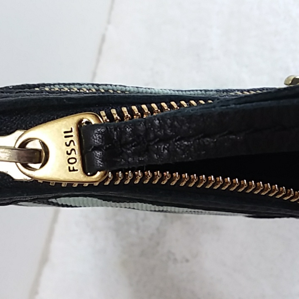 Fossil Stripe Canvas Crossbody Bag - image 5